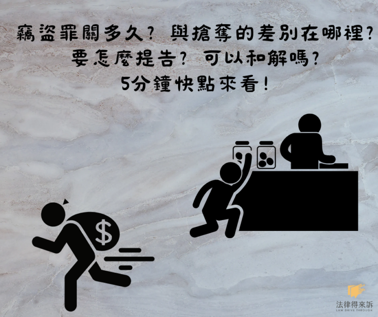 竊盜罪關多久